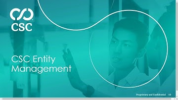 CSC Entity Management Compliance Demo: New Feature Showcase