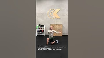 Reverse lunges with torso rotation