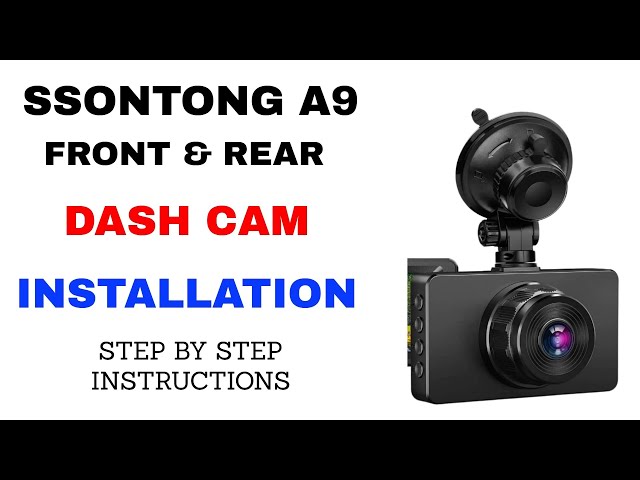 Ssontong Model A9 1080p High Speed Driving Recorder32 gb SD CardDash  Cam