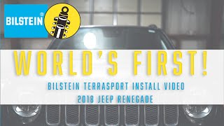 WORLD'S FIRST!! 2018 Jeep Renegade Bilstein B8 Terrasport Shock Install Video by Alldogs Offroad Coop 1,437 views 1 year ago 6 minutes, 3 seconds