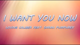 I Want You Now - Loving Caliber feat. Sarah Pumphrey | Lyrics / Lyric Video