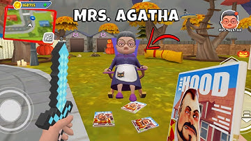 Dark Riddle Update 26.4.0 🎃| Full Quest MRS.AGATHA! Walkthrough | #darkriddle