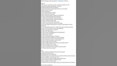 GlobalLogic Power BI Interview Questions | Data Analyst Interview #powerbi #dataanalysis