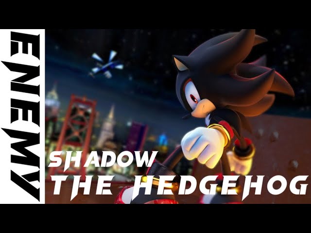 Sonic Boom but only when Shadow speaks 