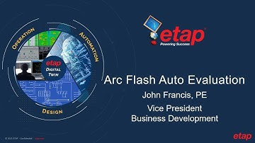 ETAP Arc Flash Auto Evaluation