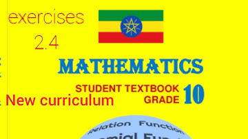 Mathematics grade 10 exercise  2.4 new curriculum