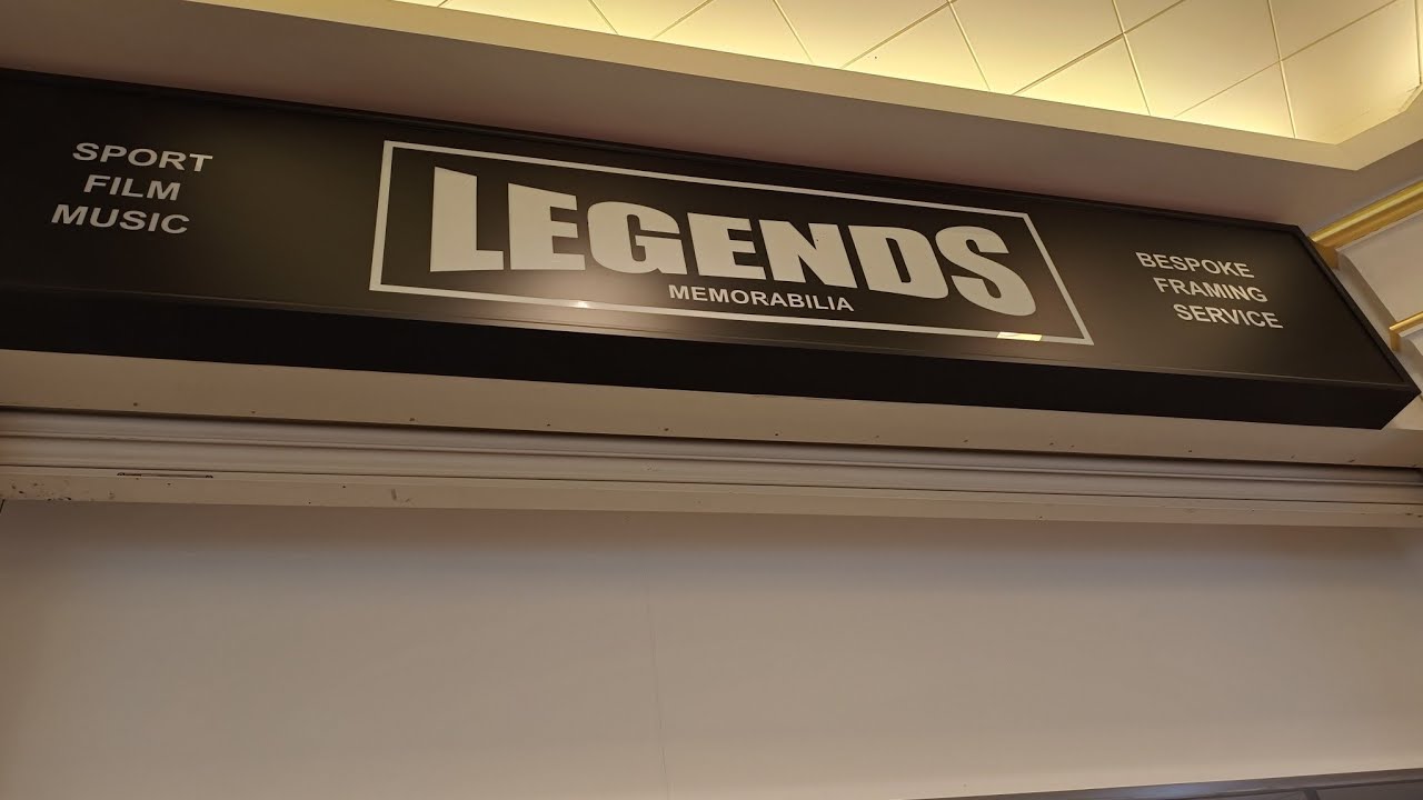 LEGENDS MEMORABILIA TRAFFORD CENTRE Manchester YouTube