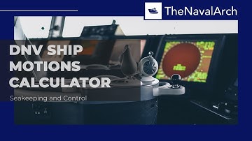 DNV Ship Motions Calculator (www.thenavalarch.com)