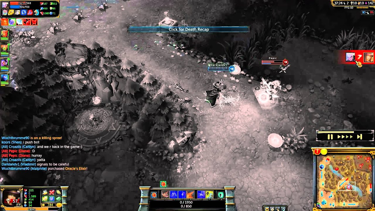 Diana Fail: Caitlyn's Trap KS on Daina (lol moment!)