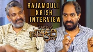 SS Rajmouli Special interview with Krish about  Gautami Putra Satakarni || Balakrishna, Shriya Saran