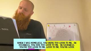 The Lord Is Too Good by AspiringChristian