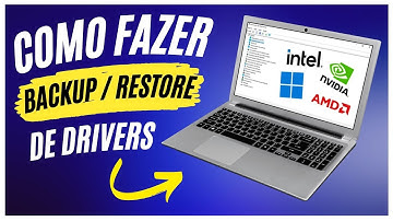 💾 Como Fazer Backup e Restaurar Drivers no Windows?
