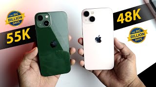 iPhone 13 Geen Vs Pink | Flipkart Big Billion Day Sale | Same Phone with Big Price Gap?