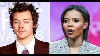 Harry Styles Claps Back at Candace Owens After She Criticizes His ‘Vogue’ Cover