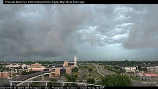 Morning squall line - 10 July 2022