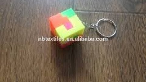 How to solve keychain cube...