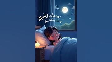 🛌 Mindfulness for Better Sleep | 1-Minute Motivational Animation  #mindfulness #motivation #anime