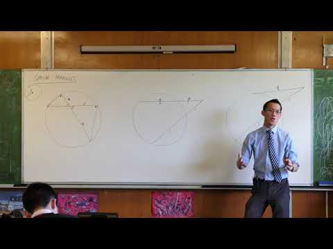 Intercept Properties - Circle Geometry (1 of 3: Intersecting chords)