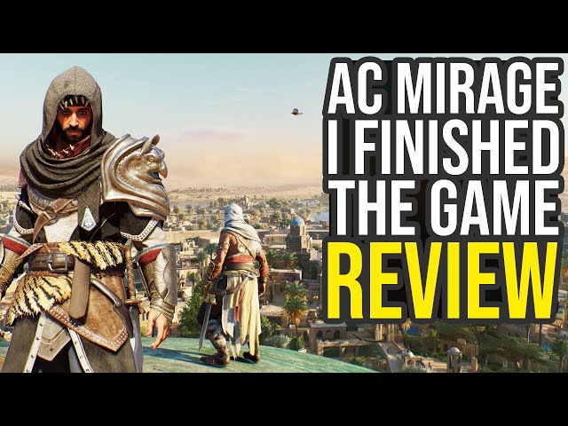 I FINISHED Assassin's Creed Mirage and it's incredible Spoiler Free  Review 