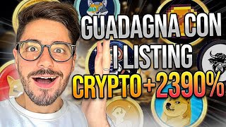 Come Fare Soldi con le CRYPTO prima del Listing sugli Exchange 💰