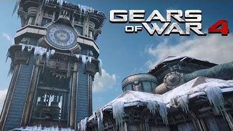 Gears of War 4 - Official Old Town Multiplayer Map Flythrough Gears of War