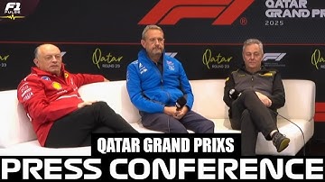 F1 Team Principals Press Conference | Qatar GP 2025