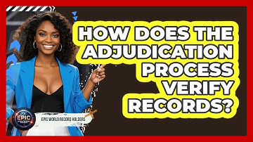 How Does The Adjudication Process Verify Records? - Epic World Record Holders