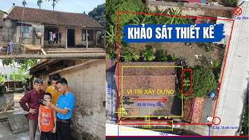 Khảo sát thiết kế nhà 2 tầng mái nhật hiện đại nhà anh Quang tại Xã Cao Đức Gia Bình Bắc Ninh