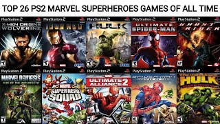Top 26 Game PS2 Marvel Superheroes Terbaik Sepanjang Masa | Game PS2 Terbaik | Emulator PS2 4K