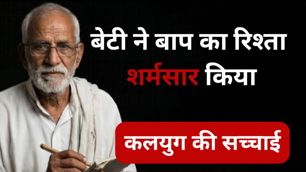 बेटी के लिए बुढ़ापा गिरवी रखा… बदले में मिला धोखा | Emotional Father Story
