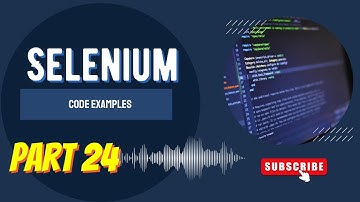 Selenium Code Examples for popular web sites