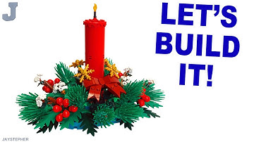 LEGO 2024 Christmas Table Decoration 40743 Complete Build & Review