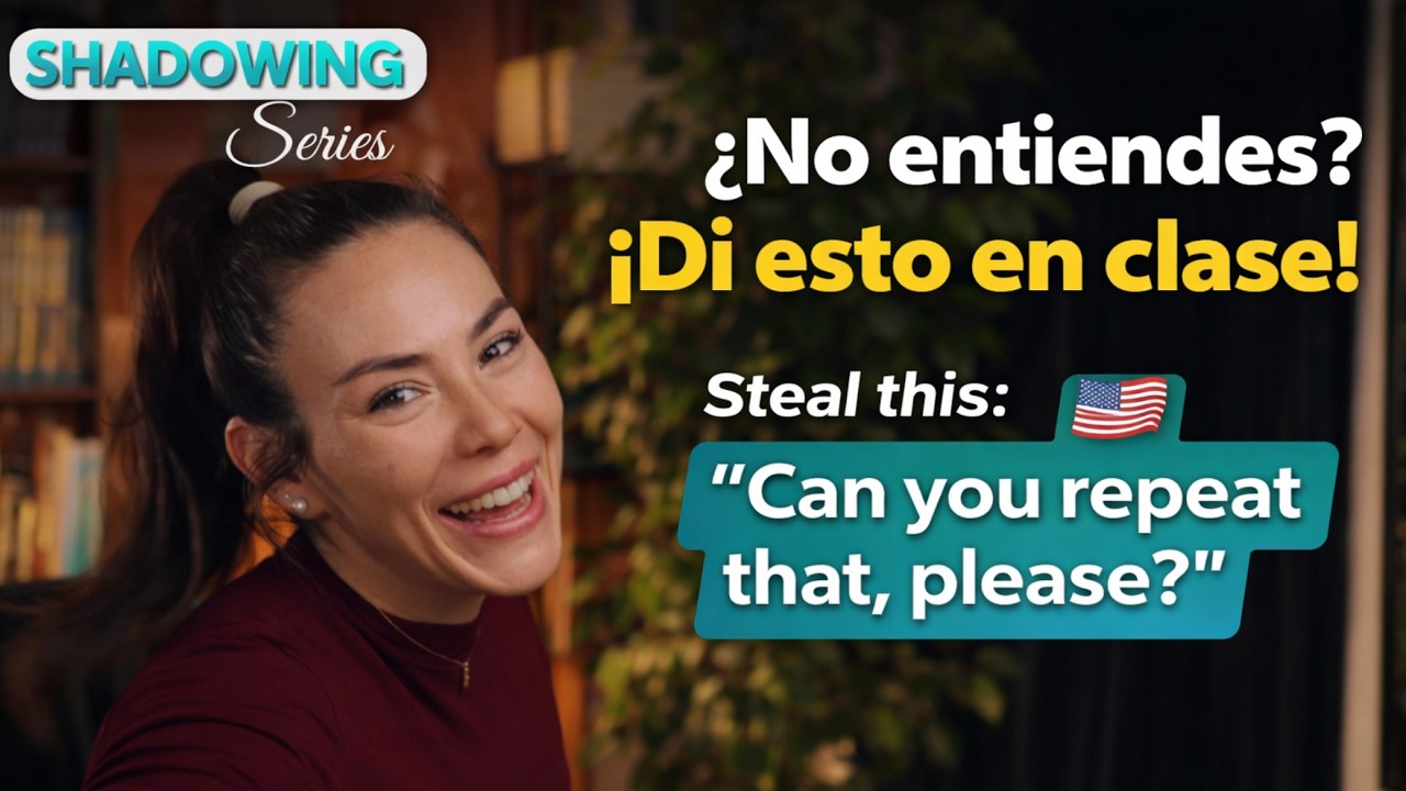 Pronunciación Automática en Inglés | Frases de Supervivencia Shadowing - A1 Level- Ep. 6