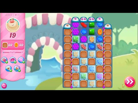Candy Crush Saga LEVEL 4917 NO BOOSTERS (new version)🔄✅