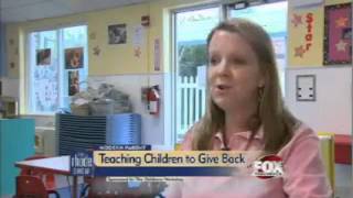 Teaching children how to give back