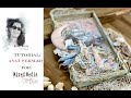 Mixed media tutorial   Altered wooden tray with Anat