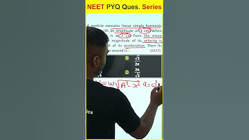 A particle executes linear simple harmonic motion with an amplitude of 3 cm.