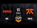NRG vs fnatic | StarLadder Budapest Major 2025 - STAGE 1 - Day 3