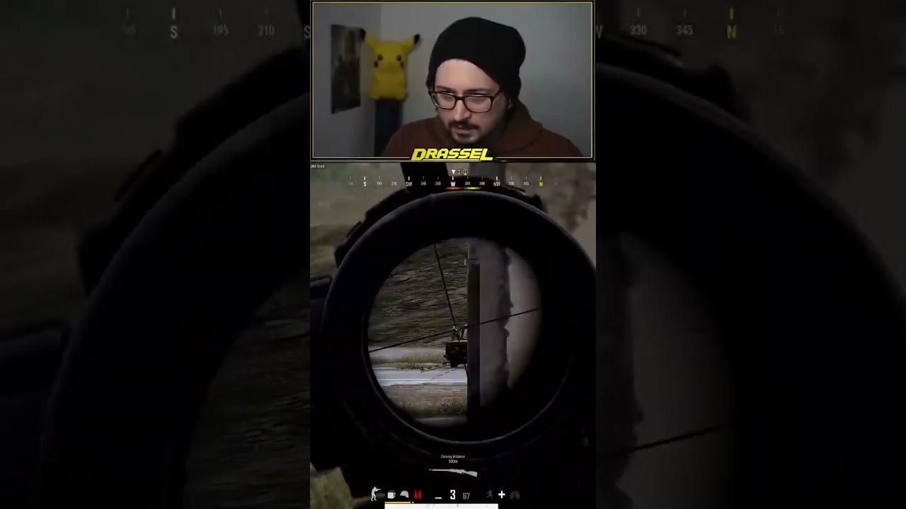 Just woke up, still don't miss. #pubg #pubgsniper