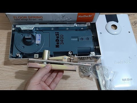 Video Bản lề Thủy Lực Cửa Gỗ, Cửa Kính Tải Trọng 300kg - youtube