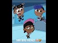 MR BIG HEAD 😂🤞🏽 w MR MAN AND MIKE THE RULER