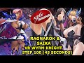 Action Taimanin: Ragnarok &amp; Saika - VR Wyrm Knight, Step: 100 in 45 SECONDS