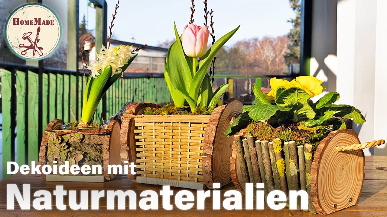 DIY | Einfaches Tablett aus Zweigen und Ästen selber machen | Flechten mit Naturmaterialien