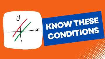Solving Simultaneous Equations for Unique, Infinite and No Solution | Maths Methods