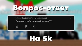 Вопрос ответ на пять тысяч подписчиков