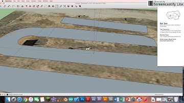 Sketchup Tutorial - BMX Race Track Part II