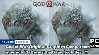 God of War ПК против PS4 Pro | Сравнение исходных настроек графики | Одинаковые или разные??