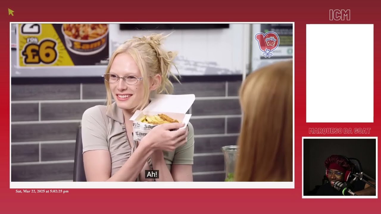 MDG Reacts To Amelia Dimoldenberg - CHICKEN SHOP DATE w ALEX CONSANI