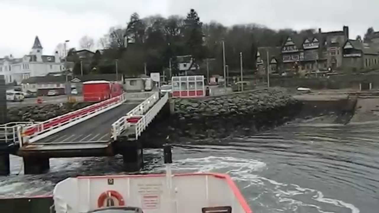 MV Sound of Shuna departing Hunters Quay