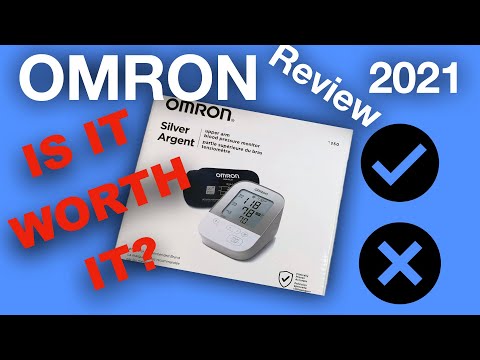 OMRON Silver Blood Pressure Monitor, Upper Arm Cuff Review 